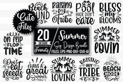 Summer SVG Bundle 10 - CraftNest - Digital Crafting and Art