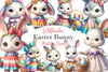 Easter Bunny Clipart Bundle