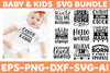Baby & Kids SVG Bundle 1