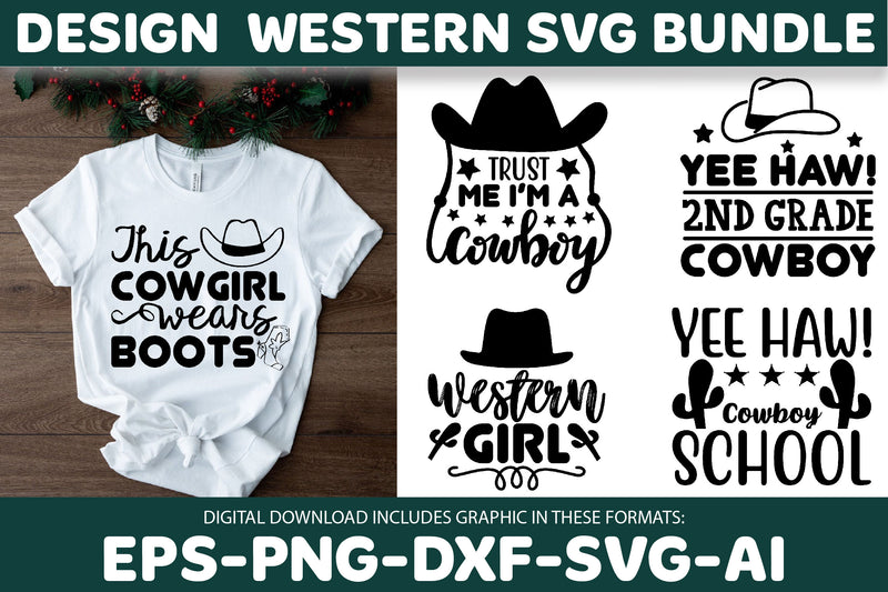 Western SVG Bundle 3 - CraftNest - Digital Crafting and Art