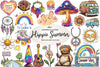 Hippie Summer Clipart Bundle