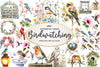 Spring Birdwatching Clipart Bundle