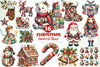 Patchwork Christmas Clipart Bundle