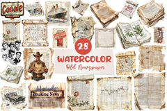 Old Newspaper Junk Journals - CraftNest - Digital Crafting and Art