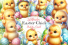 Easter Chick Clipart Bundle