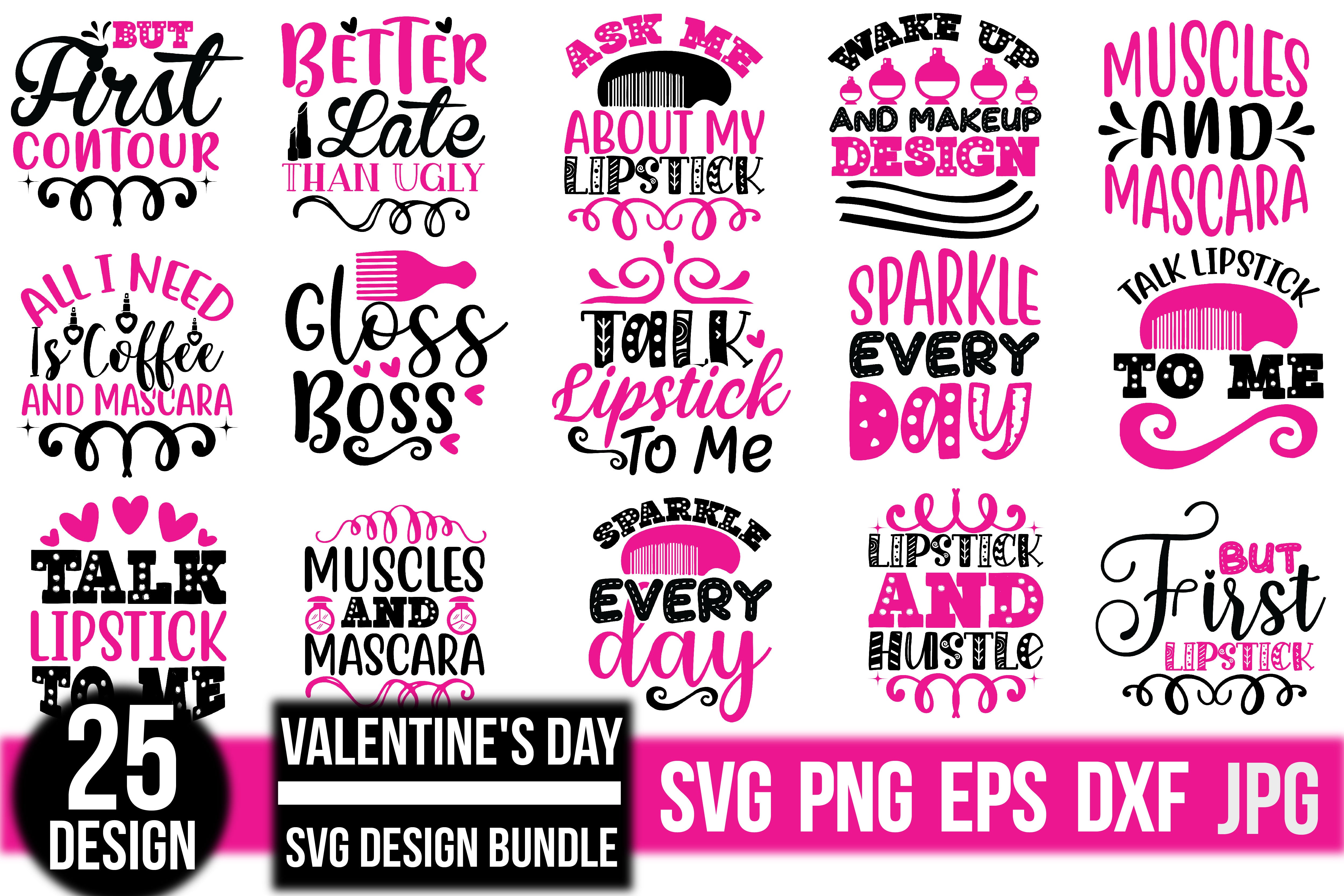 Valentine's Day SVG Bundle 20 - CraftNest - Digital Crafting and Art