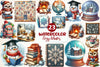 Cozy Winter Educational Clipart Bundle