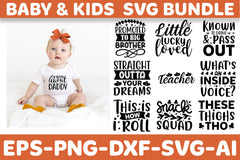 Baby & Kids SVG Bundle 3 - CraftNest - Digital Crafting and Art