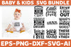 Baby & Kids SVG Bundle 3