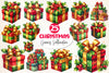 Christmas Gifts Clipart Bundle