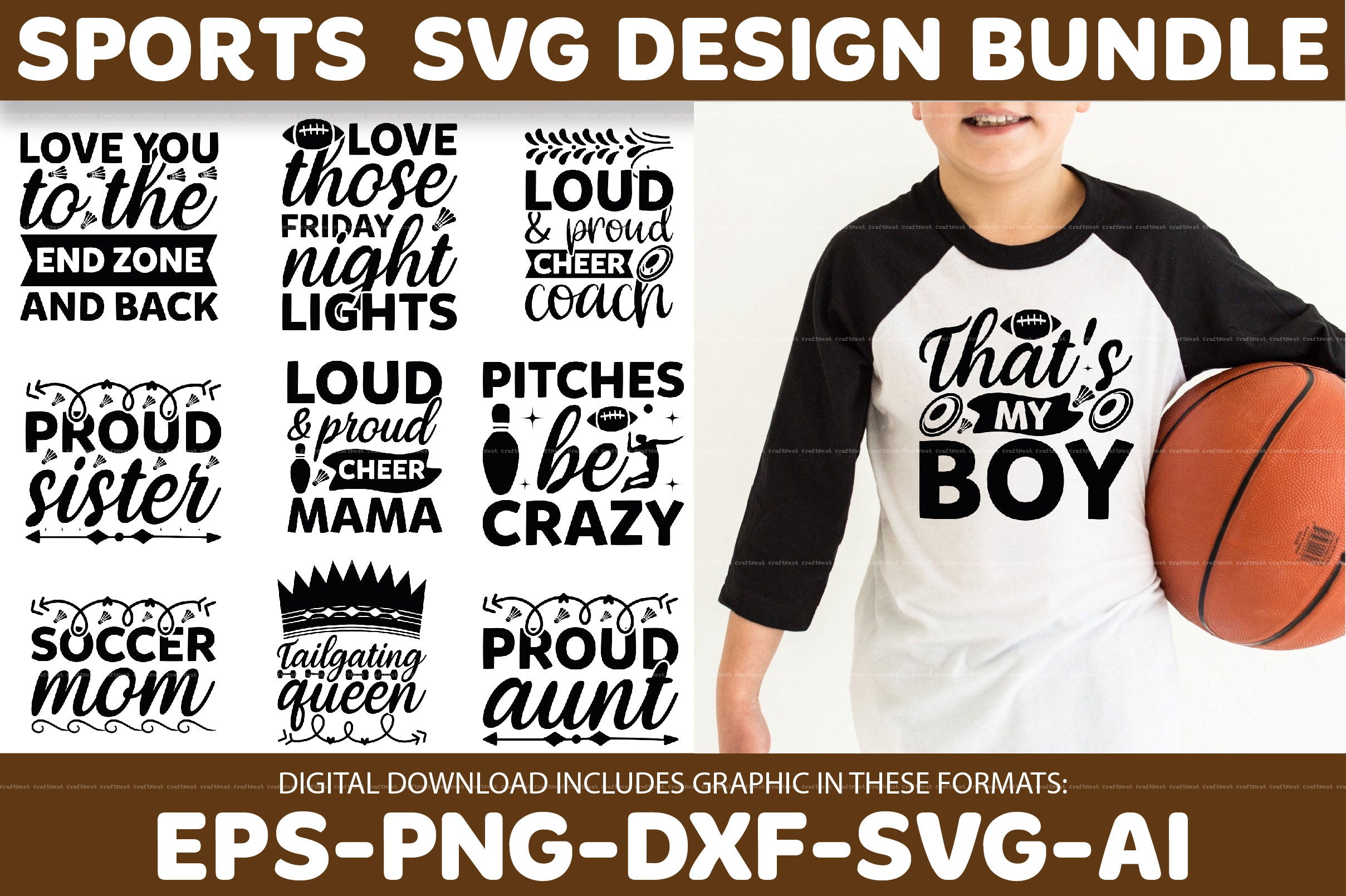 Sports Design SVG Bundle 2