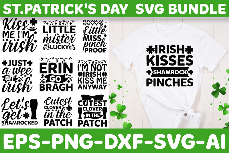 St Patrick's Day SVG Bundle 5 - CraftNest - Digital Crafting and Art