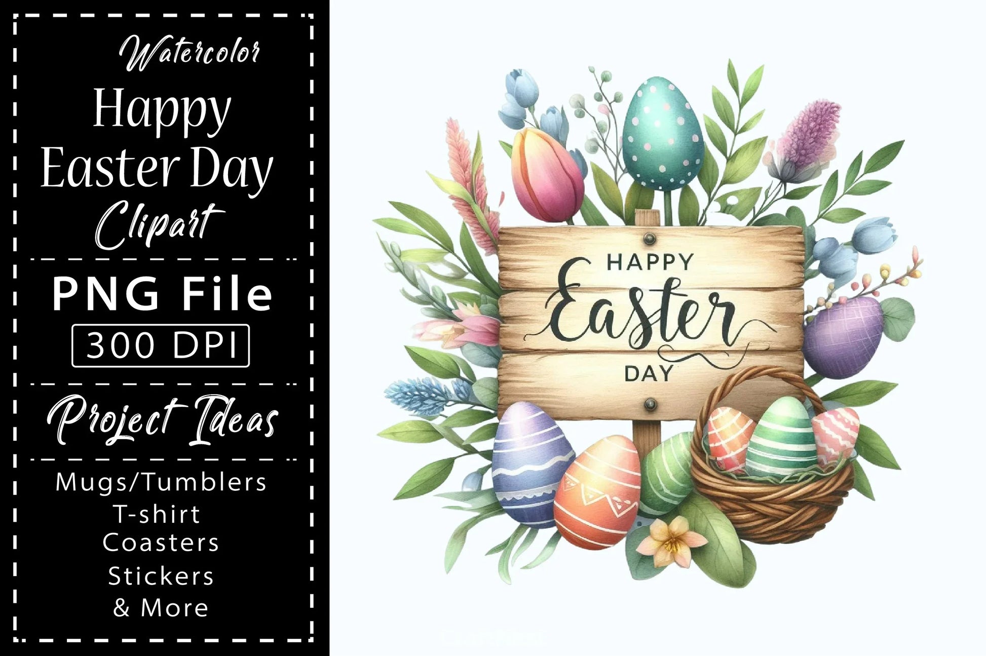Happy Easter Clipart Bundle 15 - CraftNest - Digital Crafting and Art