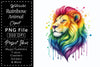Rainbow Animals Clipart 23