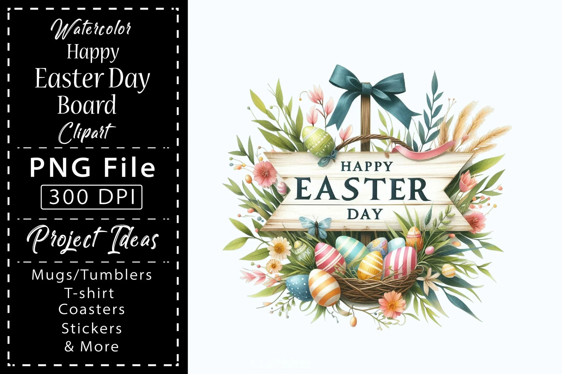 Easter Day Board Clipart Bundle - CraftNest - Digital Crafting and Art