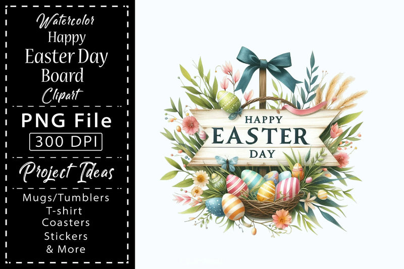 Easter Day Board Clipart Bundle - CraftNest - Digital Crafting and Art