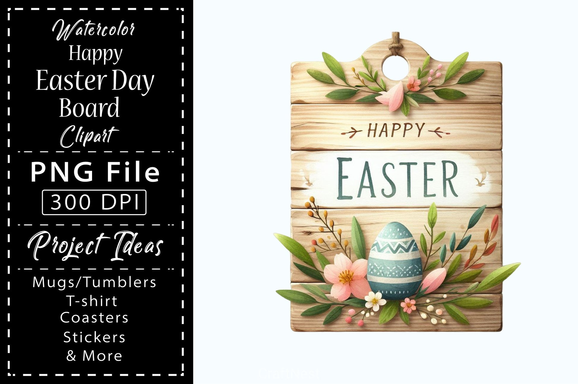 Happy Easter Clipart Bundle 7 - CraftNest - Digital Crafting and Art