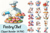 Pastry Chef Clipart Bundle