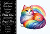 Rainbow Animals Clipart Set