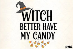 Witch Candy Quote Clipart Bundle - CraftNest - Digital Crafting and Art