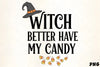 Witch Candy Quote Clipart Bundle