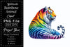Rainbow Animals Clipart Bundle 5