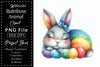 Rainbow Animals Clipart Bundle 17