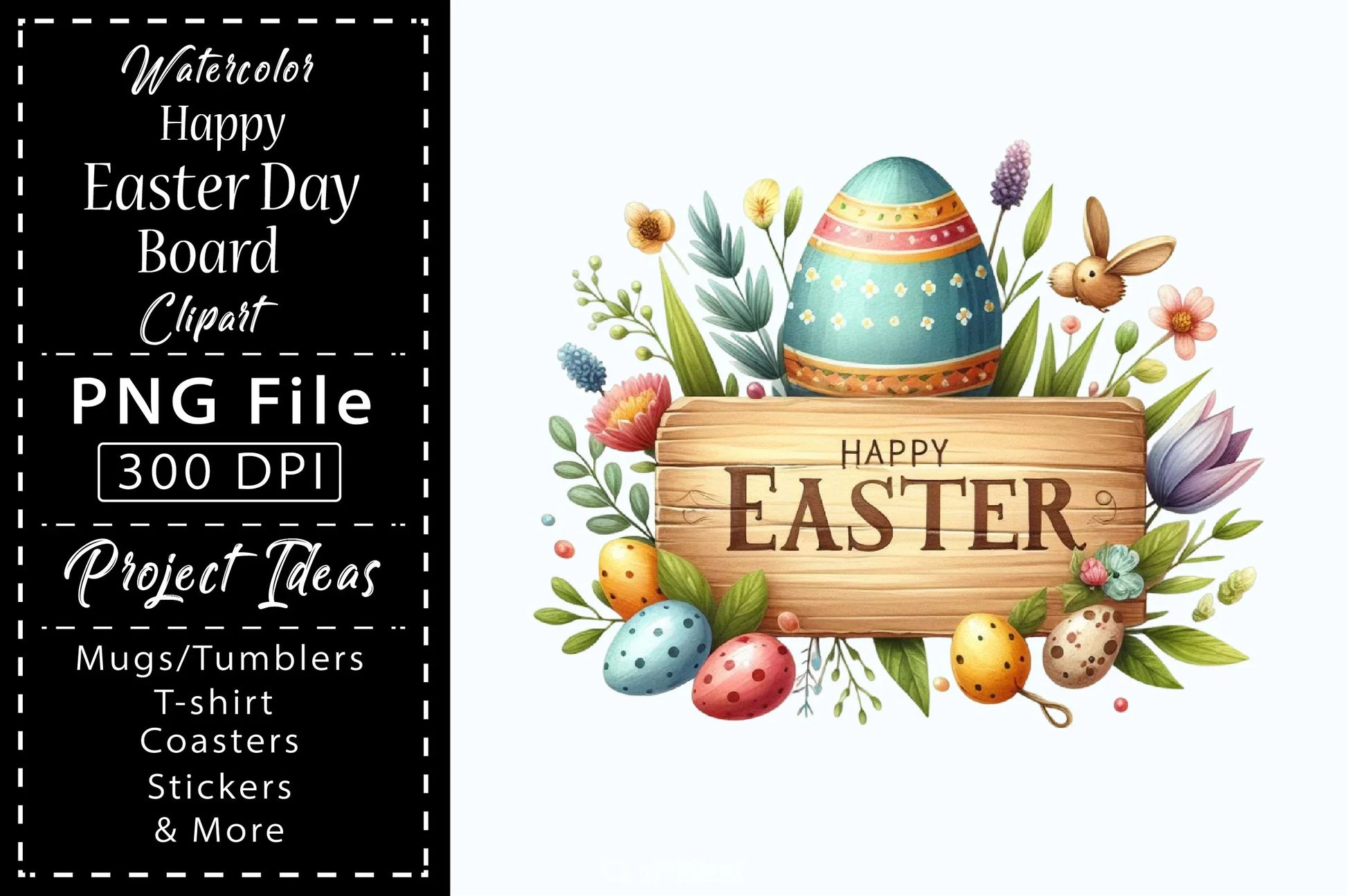 Happy Easter Clipart Bundle 11 - CraftNest - Digital Crafting and Art