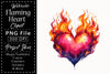 Flaming Heart Clipart Bundle 9