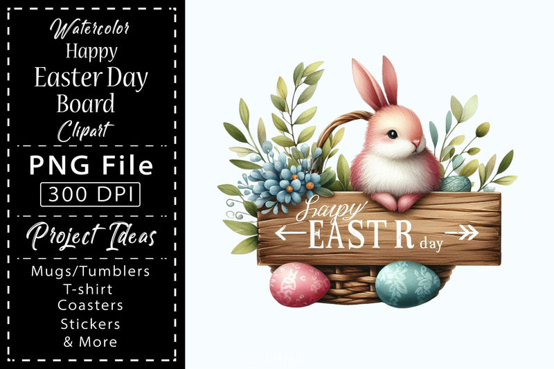 Easter Day Board Clipart Bundle 2 - CraftNest - Digital Crafting and Art