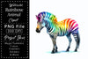 Rainbow Animals Clipart Set 5