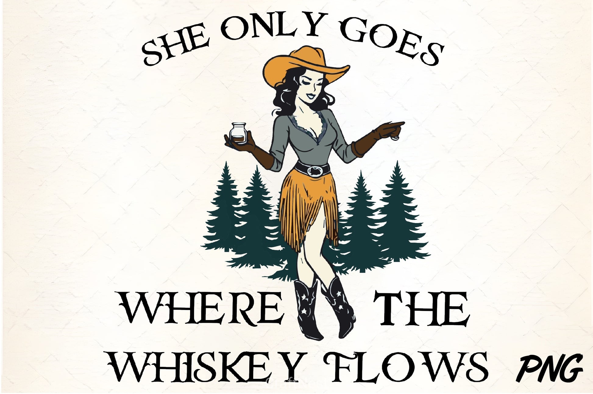 Whiskey Cowgirls Clipart Bundle - CraftNest - Digital Crafting and Art