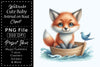 Cute Baby Animals Boat Clipart Bundle 1