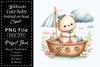 Cute Baby Animals Boat Clipart Bundle 20
