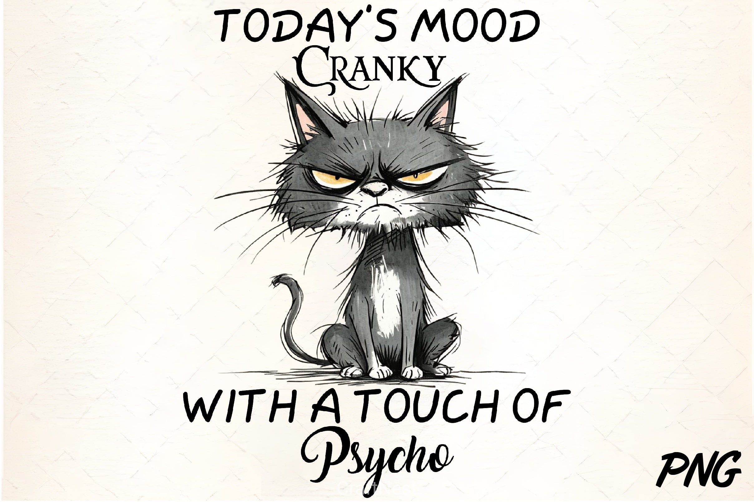 Today's Mood Cranky Clipart Bundle - CraftNest - Digital Crafting and Art