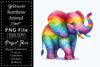 Rainbow Animals Clipart Bundle 21