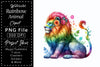 Rainbow Animals Clipart Bundle 6