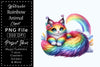 Rainbow Animals Clipart Set 1