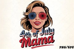 Fourth of July Patriotic Woman Clipart Bundle - CraftNest - Digital Crafting and Art