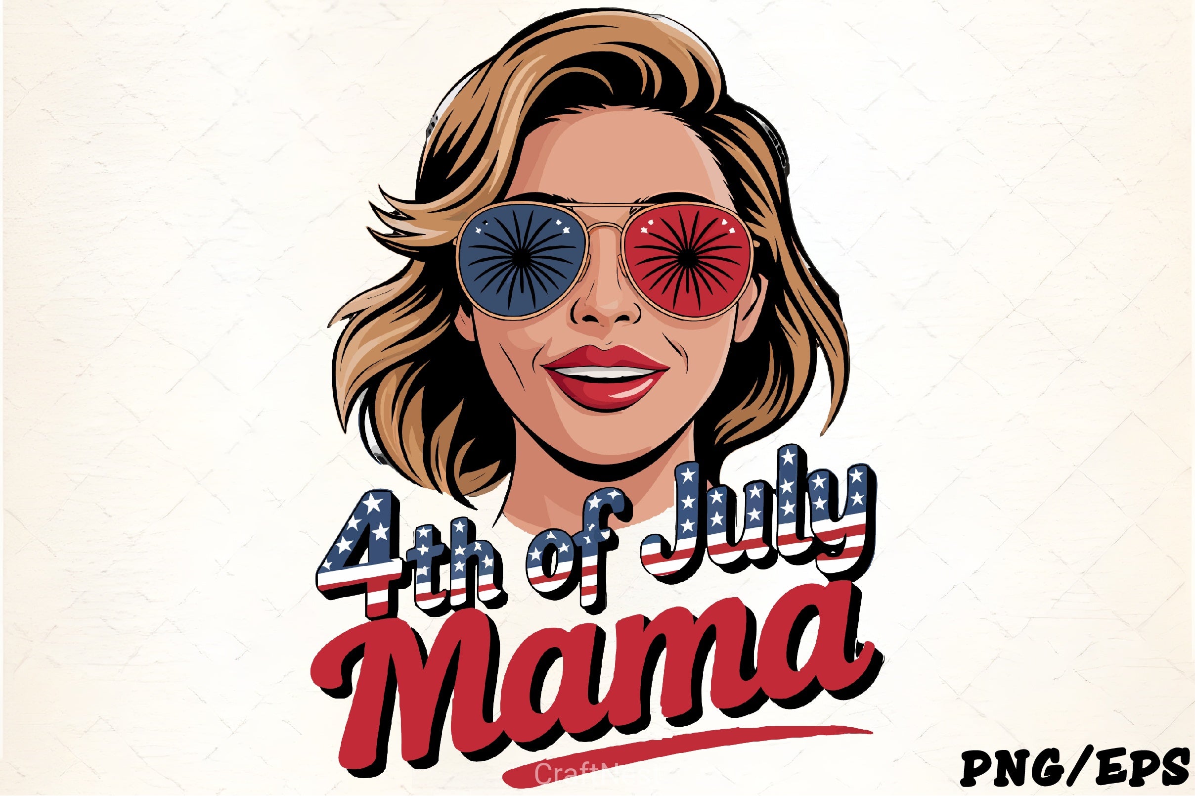 Fourth of July Patriotic Woman Clipart Bundle - CraftNest - Digital Crafting and Art