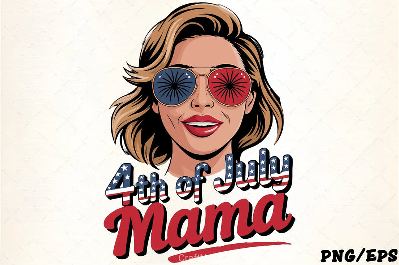 Fourth of July Patriotic Woman Clipart Bundle - CraftNest - Digital Crafting and Art