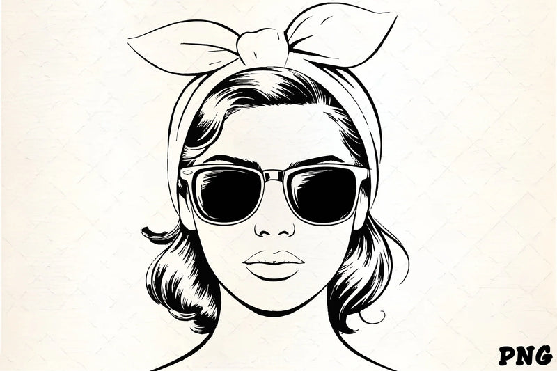 Retro American Woman Clipart Bundle - CraftNest - Digital Crafting and Art