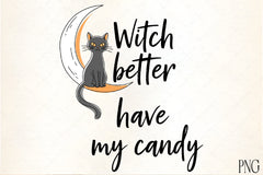 Witch Cat Halloween Clipart Bundle - CraftNest - Digital Crafting and Art