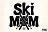 Ski Mom Clipart Bundle