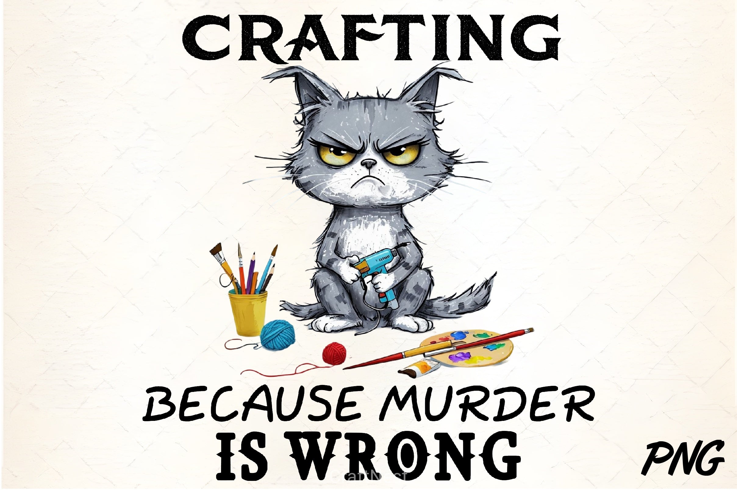 Cardmaking Cat Clipart Bundle - CraftNest - Digital Crafting and Art