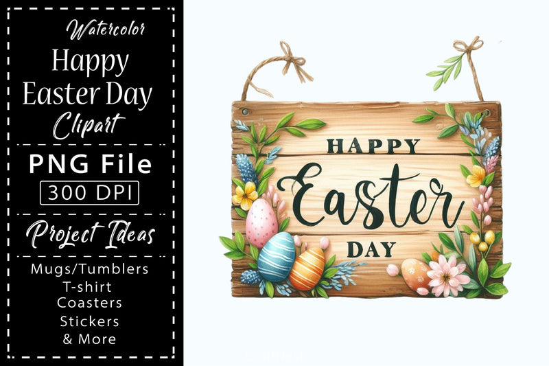 Happy Easter Board Clipart Bundle - CraftNest - Digital Crafting and Art
