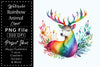 Rainbow Animals Clipart Set 4