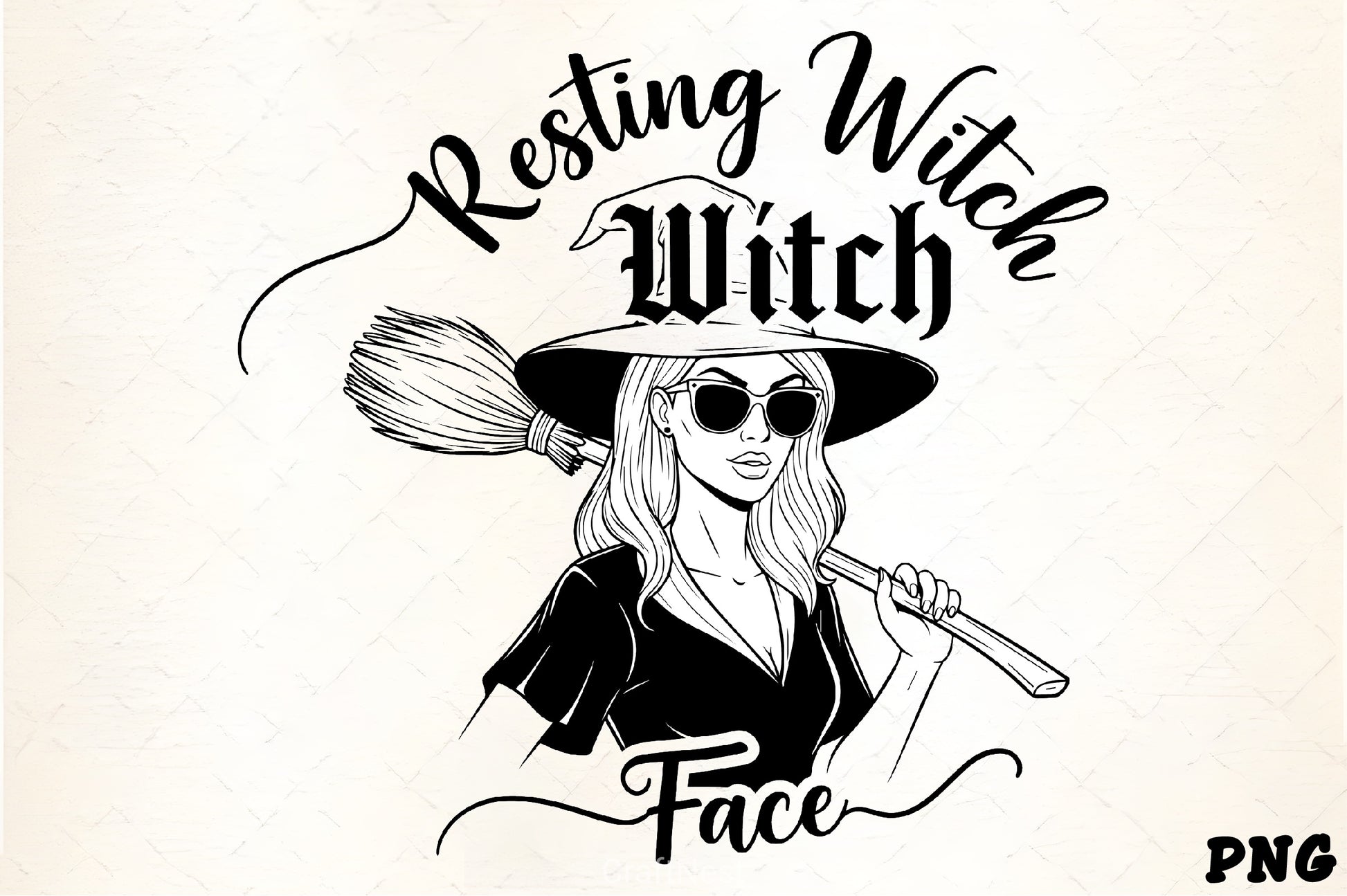 Resting Witch Face Clipart Bundle - CraftNest - Digital Crafting and Art