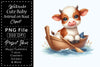 Cute Baby Animals Boat Clipart Bundle 11