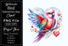 Bird Valentines Clipart Bundle 2